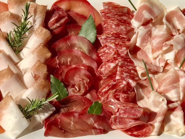 Affettato misto di salumi