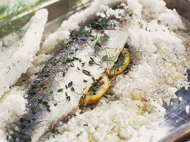 Branzino al sale