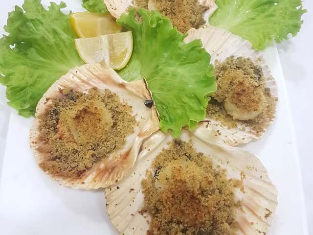 Capesante gratinate
