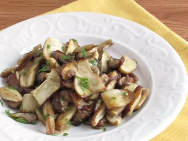 Funghi porcini saltati