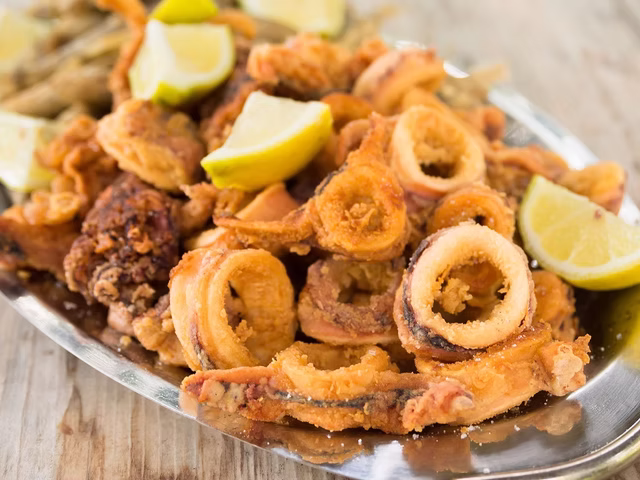 Gran fritto misto di pesce
